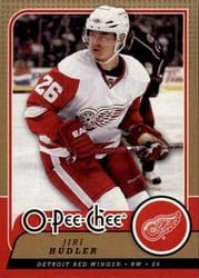 2008-09 O-Pee-Chee Base Set Jiri Hudler #30 card