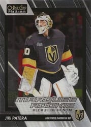 2023-24 O-Pee-Chee Platinum Base Set Jiri Patera #268 card