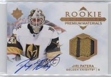 2023-24 Upper Deck Ultimate Collection Rookie Signature Premium Materials Jiri Patera #RSM-PA card