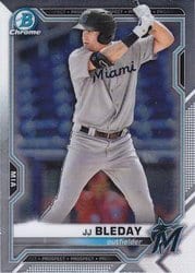 2021 Bowman Chrome Prospects JJ Bleday #BCP-93 card