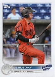 2022 Topps Pro Debut Base Set JJ Bleday #PD-69 card