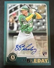 2023 Topps Archives Fan Favorite Autographs JJ Bleday #01FF-JB card