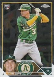 2023 Topps Chrome Base Set JJ Bleday #29 card