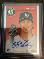 2023 Topps Chrome Platinum Anniversary Autographs JJ Bleday #CPA-JJB