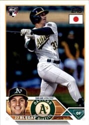 2023 Topps Japan Edition Base Set JJ Bleday #219 card