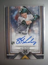 2023 Topps Museum Collection Archival Autographs JJ Bleday #AA-JBL card