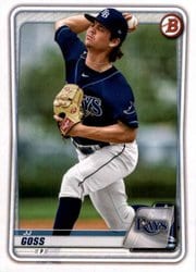 2020 Bowman Draft Base Set JJ Goss #BD-40 card