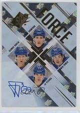 2024-25 SPx Force Autograph Parallel JJ Peterka #SF-TRPP card