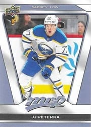 2025-26 Upper Deck MVP Base Set JJ Peterka #21 card