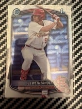 2025 Bowman Chrome Prospects JJ Wetherholt Mojo #BCP-22 card