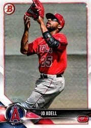 2018 Bowman Draft Base Set Jo Adell #BD-107 card