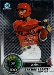 2018 Bowman Scouts Top 100 Jo Adell #BTP-39 card