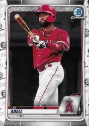 2020 Bowman Chrome Prospects Jo Adell #BCP-100 card