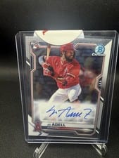 2021 Bowman Chrome Rookie Autographs Jo Adell #CRA-JA card