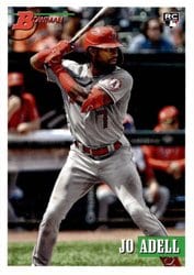 2021 Bowman Heritage Base Set Jo Adell #23 card