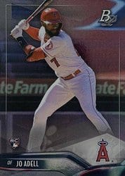 2021 Bowman Platinum Base Set Jo Adell #5 card