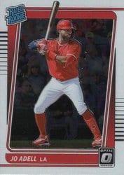 2021 Donruss Optic Base Set Jo Adell #33 card