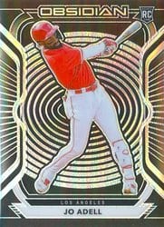 2021 Panini Chronicles Obsidian Jo Adell #24 card