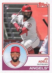2021 Topps Archives Base Set Jo Adell #152 card