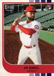 2021 Topps Archives Snapshots Base Set Jo Adell #19 card
