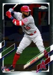 2021 Topps Chrome Base Set Jo Adell #142 card