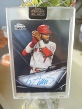 2021 Topps Chrome Black Autographs Jo Adell #CBA-JAD card