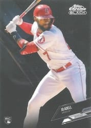 2021 Topps Chrome Black Base Set Jo Adell #10 card