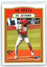 2021 Topps Heritage Jo Adell #188 card