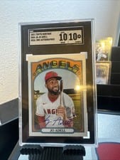 2021 Topps Heritage Real One Autographs Jo Adell #ROA-JA card