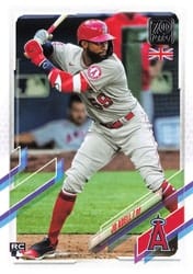 2021 Topps UK Edition Base Set Jo Adell #185 card