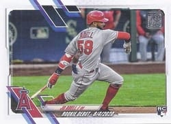 2021 Topps Update Base Set Jo Adell #US44 card