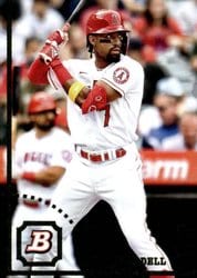 2022 Bowman Heritage Base Set Jo Adell #30 card