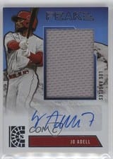 2022 Panini Capstone Peak Material Signatures Jo Adell #PMS-JA card