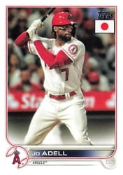 2022 Topps Japan Edition Base Set Jo Adell #68 card