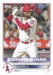 2022 Topps Opening Day Base Set Jo Adell #43 card