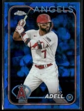 2024 Topps Chrome Sapphire Edition Base Set Jo Adell #333 card
