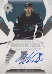 2019-20 Upper Deck Ultimate Collection Base Set Joachim Blichfeld #169 card