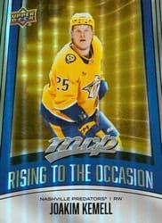 2025-26 Upper Deck MVP Rising to the Occasion Joakim Kemell #RO-21 card
