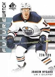 2019-20 SP Authentic Base Set Joakim Nygard #206 card