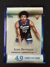 2025-26 Topps Holiday Making The Nice List Joan Beringer #ML-17 card