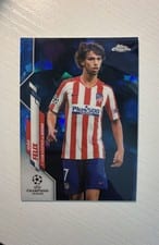 2019 Topps Chrome UEFA Champions League Sapphire Joao Felix #25 card
