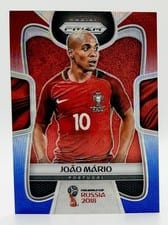 2018 Panini Prizm World Cup Joao Mario Light Blue Lazer #160 card