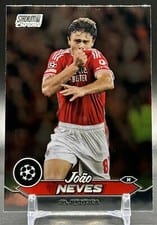 2023 Topps Stadium Club Chrome UEFA Joao Neves #87 card