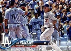 2018 Topps Base Set Joc Pederson #159 card