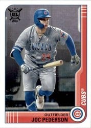 2021 Topps Big League Base Set Joc Pederson #126 card