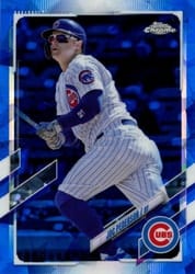 2021 Topps Chrome Update Sapphire Edition Base Set Joc Pederson #US226 card