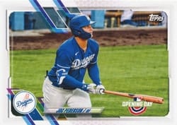 2021 Topps Opening Day Base Set Joc Pederson #64 card