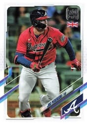 2021 Topps UK Edition Base Set Joc Pederson #191 card