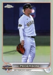 2022 Topps Chrome Update 2022 All-Star Game Joc Pederson #ASGC-18 card