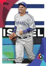 2023 Topps 2023 World Baseball Classic Stars Joc Pederson #WBC-28 card